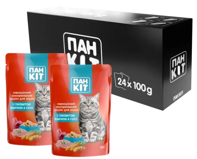 Пан Кот с сочной индейкой в соусе — изображение 2