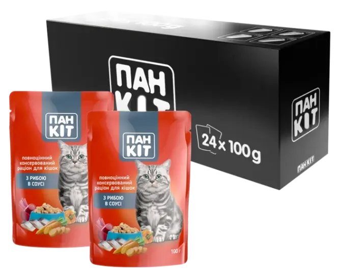Пан Кот с рыбой в соусе — изображение 2