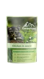 Carpathian Pet Food «Chicken in sauce» з куркою в соусі (24 шт)
