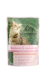 Carpathian Pet Food «Mackerel & vegetables» з макреллю та овочами в соусі (24 шт)