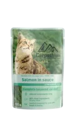 Carpathian Pet Food «Salmon in sauce» лосось в соусі (24 шт)