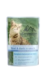 Carpathian Pet Food «Veal and duck in sauce» з телятиною та качкою в соусі (24 шт)