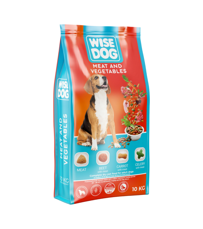 Wise Dog - Meat and Vegetebles (м'ясо з овочами) — изображение 1
