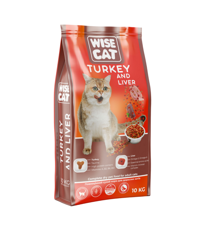 Wise Cat - Turkey and Liver (Індичка з печінкою) — изображение 1