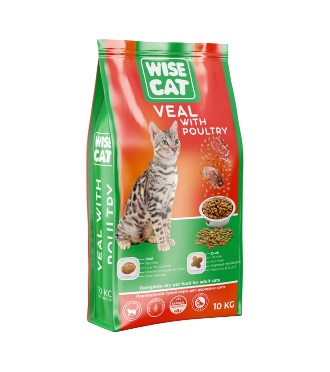 Wise Cat - Veal with Poultry (Телятина з домашньою птицею) — изображение 1