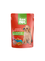 Пан Пес з соковитою куркою в соусі