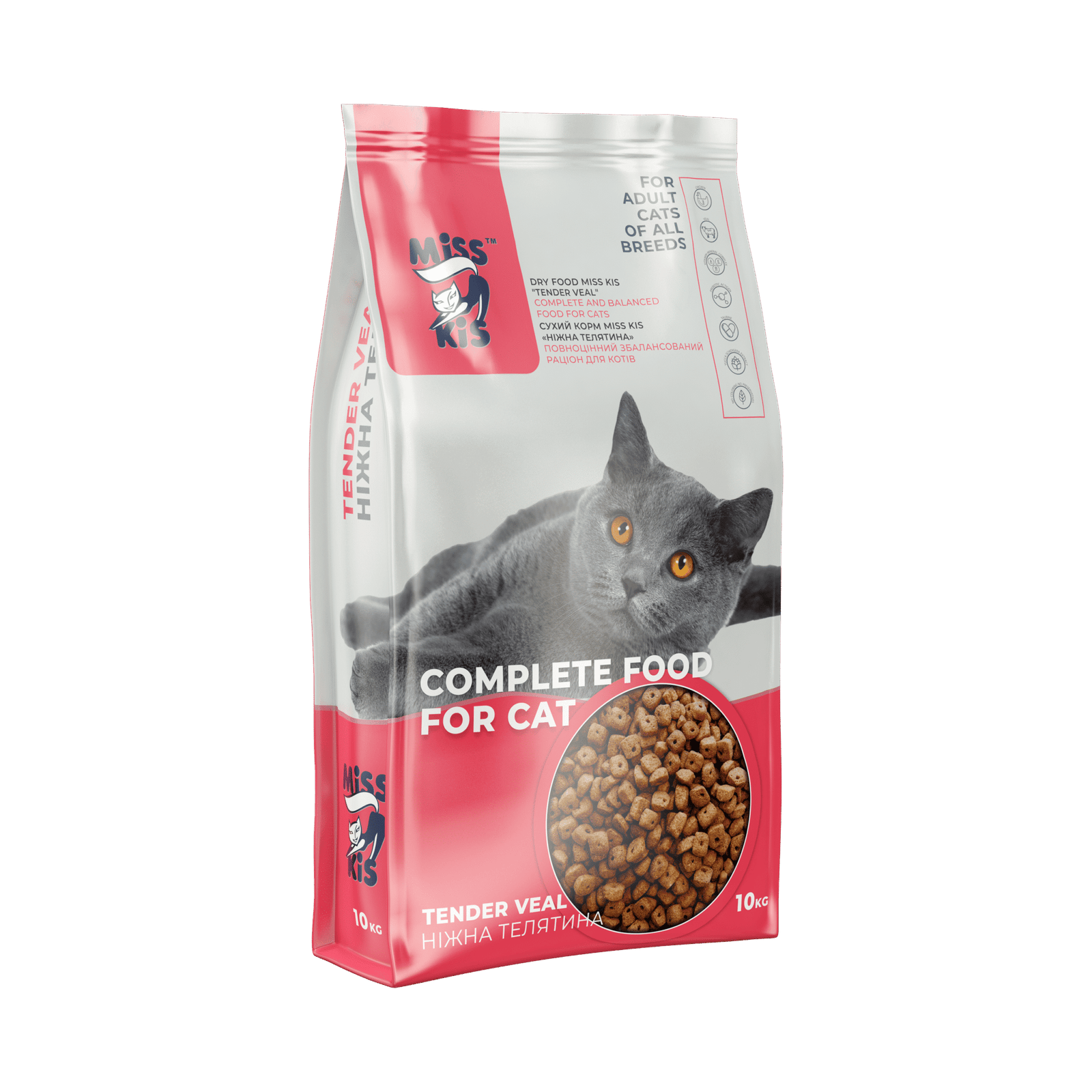 OFS 14241 01_Miss Kis Cat 10kg Veal (2) Miss Kis - Ніжна телятина - Зображення 1