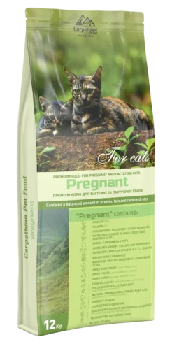 Carpathian Pet Food Pregnant — сухий корм для вагітних і годуючих кішок, 12 кг